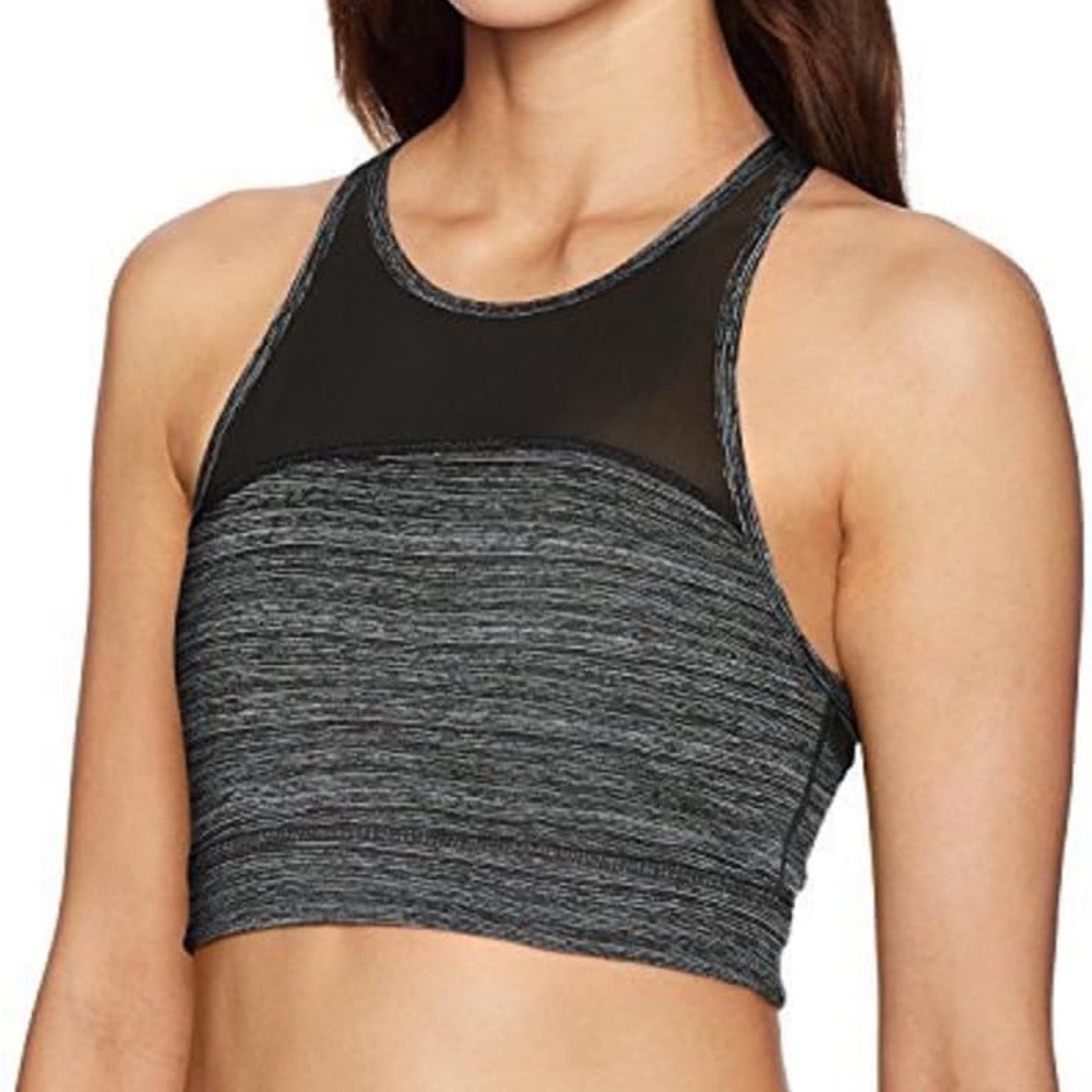 Calvin Klein Women's Cosmic Spacedye Mesh Front Sports Bra tank size small